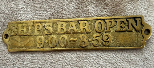 Vintage solid brass - solid,