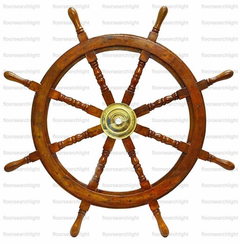 Brass nautical big ship - brass,
