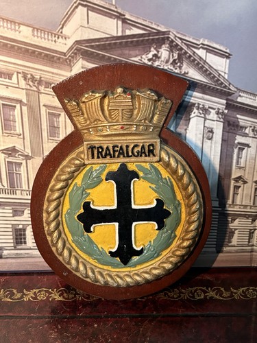 Vintage trafalgar wooden ships - wooden,