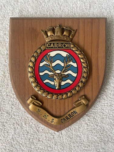 Hms carron ships crest - ships,