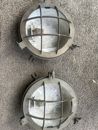 Brass ship lights - brass,