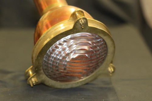 Vintage brass ships - spot, light