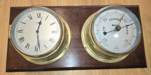 Antique sestrel marine - marine, clock