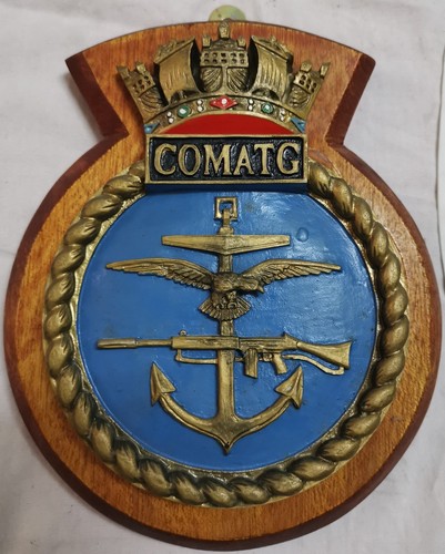 Comatg ship crest plaque - crest,