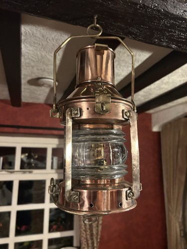 Solid copper brass ship s - &,