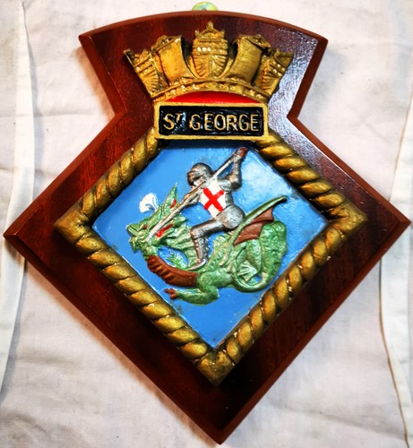 Hms george ship crest - hms,