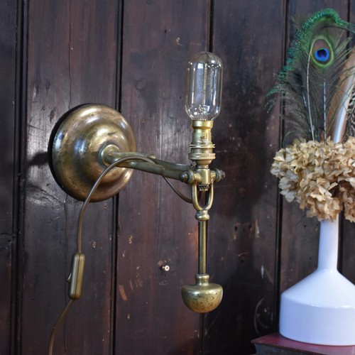Antique ships gimbal lamp - ships,