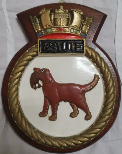 Hms astute ship crest - astute,