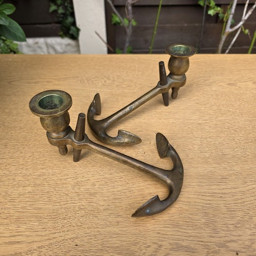 Vintage brass candlestick - vintage,