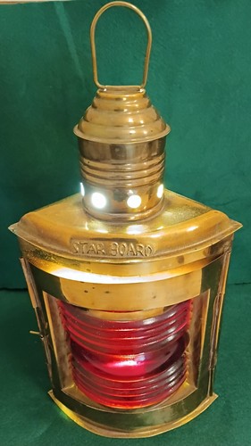 Ships lantern brass - in,