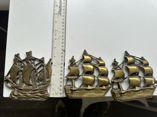 Brass ship book - ship, ends