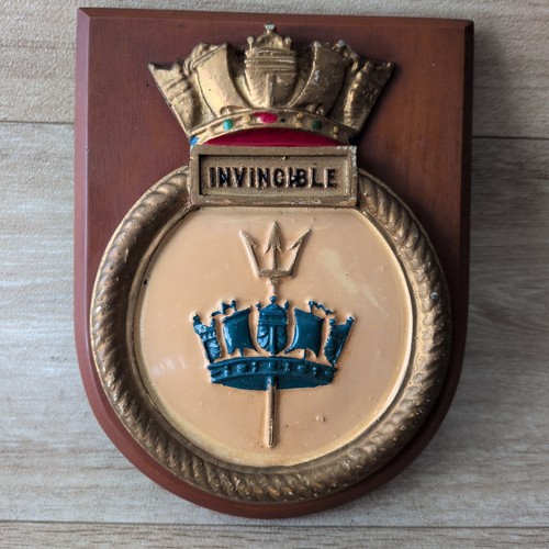Hms invincible ships crest - hms,